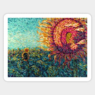 Sunflower Garden Sticker